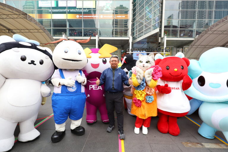 ครั้งแรกในประเทศไทย กับ รวมพลมาสคอตไทย-ญี่ปุ่น ประลองกีฬาสุดมันส์ สร้างปรากฏการณ์ซอฟต์พาวเวอร์ใจกลางเซ็นทรัลเวิลด์